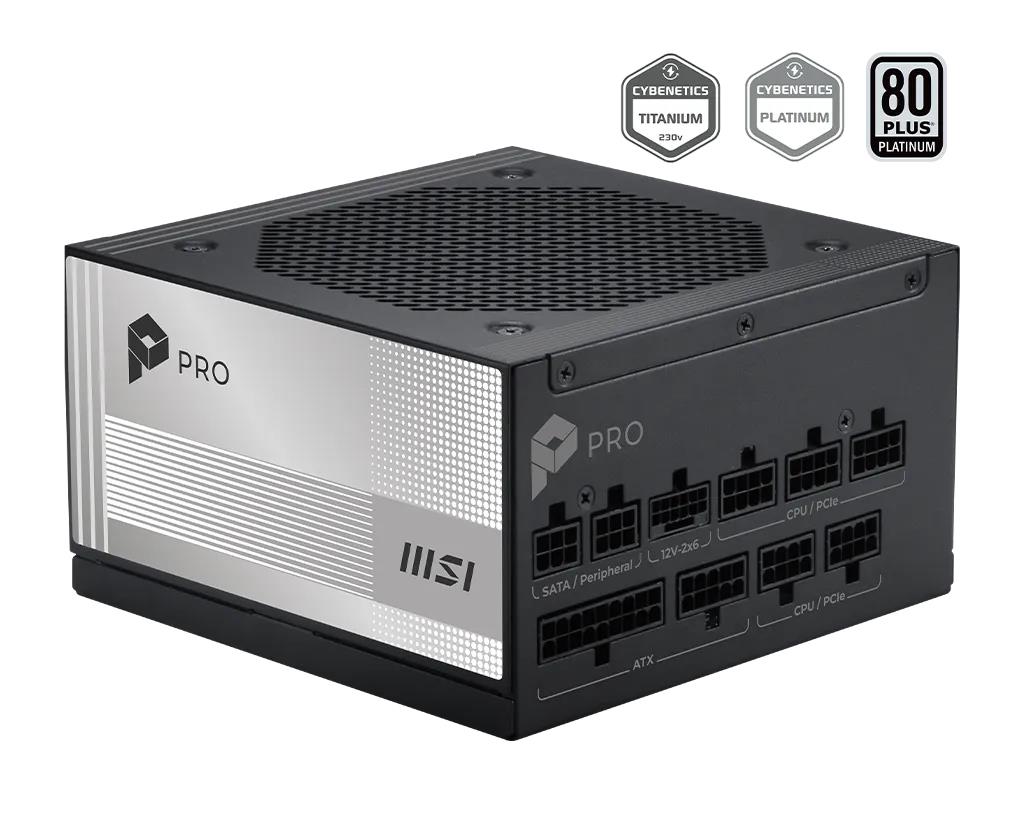 MSI PRO A850PL PCIE5 ATX PC 100 - 240 V 850 W PROA850PLPCIE5