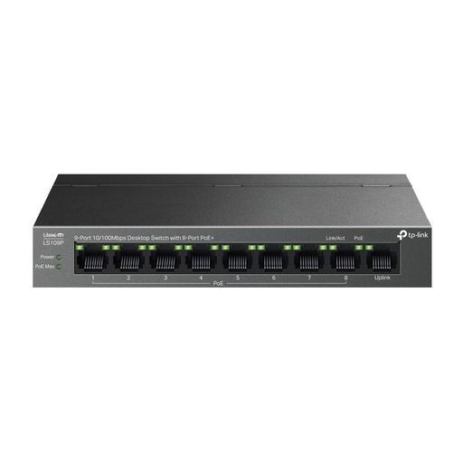 [LS109P] TP-LINK LS109P PoE+ ports 8 LS109P
