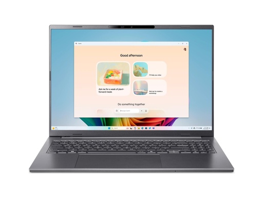[NX.JLNEL.002] ACER Aspire Aspire 16 AI CPU Qualcomm Snapdragon X1-26-100 3 GHz 16 " 1920 x 1200 pixels RAM 32 GB LPDDR5x-SDRAM SSD 100