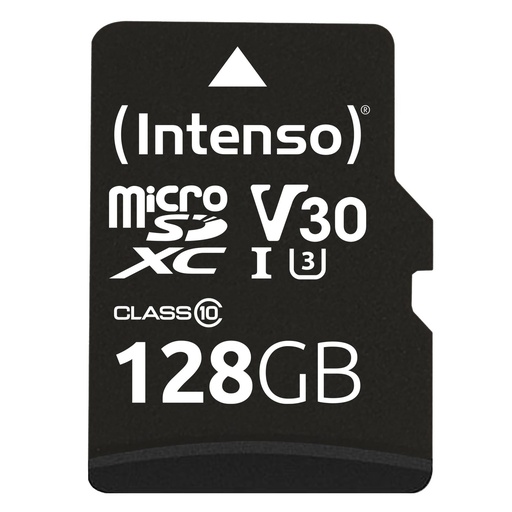 [3433491] MEMORY MICRO SDXC 128GB C10/W/ADAPTER 3433491 INTENSO