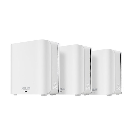 [90IG0960-MO3C40] ASUS ZenWiFi BD4 Product type Mesh router Qtty 3 pc(s) Wi-Fi band Dual-band (2.4 GHz / 5 GHz) Wi-Fi 7 (802.11be) Etherne