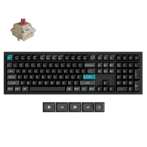 [Q6U-M1] KEYBOARD WRL Q6 ULTRA/BLACK Q6U-M1 KEYCHRON