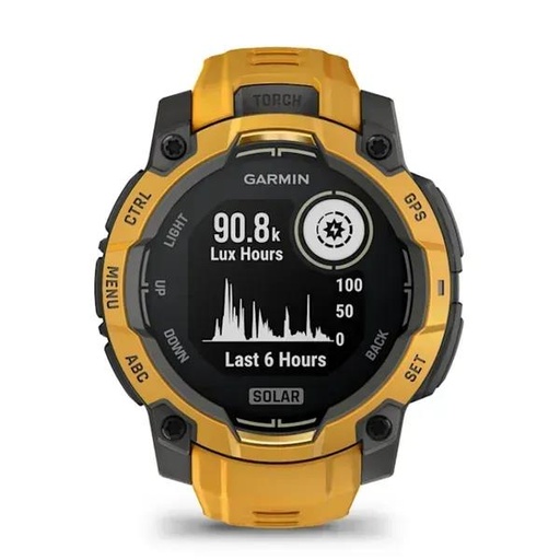 [010-02934-02] SMARTWATCH INSTINCT 3 SOLAR/SUNBURST 010-02934-02 GARMIN