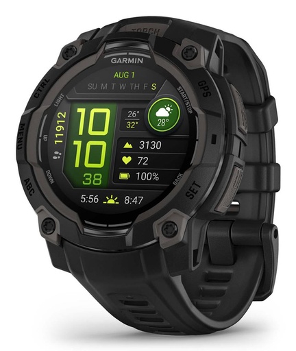 [010-02936-00] SMARTWATCH INSTINCT 3 AMOLED/BLACK/BLK 010-02936-00 GARMIN