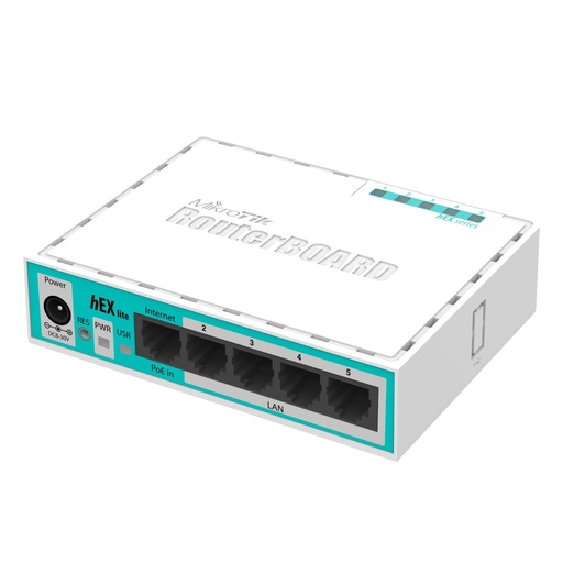 [RB750R2] NET ROUTER 10/100M 5PORT/HEX LITE RB750R2 MIKROTIK