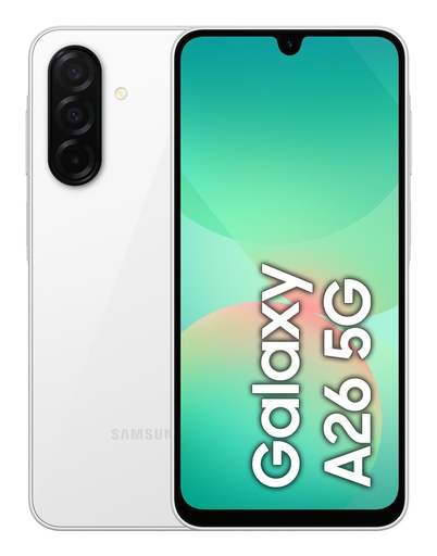[SM-A266BZWBEUE] MOBILE PHONE GALAXY A26 5G/128GB WHITE SM-A266B SAMSUNG