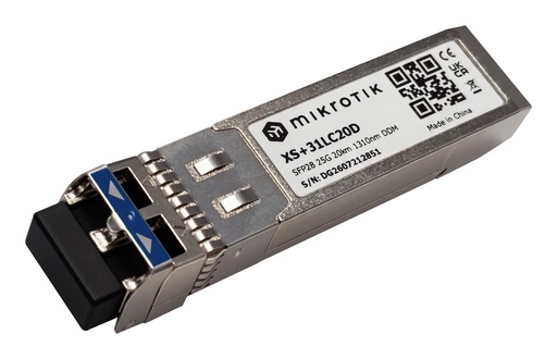 [XS+31LC20D] NET TRANSCEIVER SFP/SFP+/SFP28/XS+31LC20D MIKROTIK