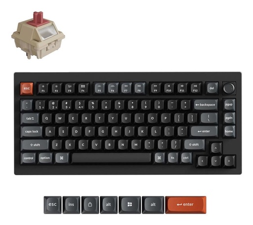 [V1U-D1] KEYBOARD WRL V1 ULTRA/BLACK V1U-D1 KEYCHRON