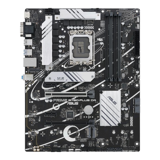 [PRIMEB760-PLUSD4] ASUS Intel B760 Express LGA1700 ATX Memory DDR4 Memory slots 4 2xPCI-Express 3.0 1x 1xPCI-Express 4.0 16x 1xPCI-Express 