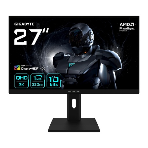 [G27Q3 EK] GIGABYTE 27 " 2560 x 1440 pixels Quad HD Native aspect ratio 16:9 LED Flat G27Q3EK