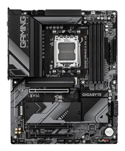 [B650 GAMING X AX V2 1.3] GIGABYTE AMD B650 Socket AM5 ATX RAM DDR5-SDRAM 4xSlots Wi-Fi Yes Bluetooth Yes 3xPCI Express x16 slots 3xNumber of M.2 