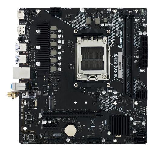 [B650MS2-E] BIOSTAR AMD B650 Socket AM5 micro ATX RAM DDR5-SDRAM 2xSlots 1xNumber of M.2 (M) slots B650MS2-E