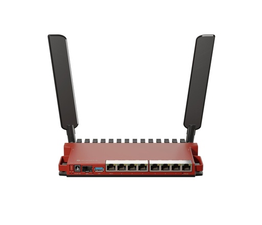 [L009UIGS-2HAXD-IN] MIKROTIK Wireless Router Wi-Fi 6 IEEE 802.11ax USB 3.0 8x10/100/1000M 1xSPF Number of antennas 2 L009UIGS-2HAXD-IN