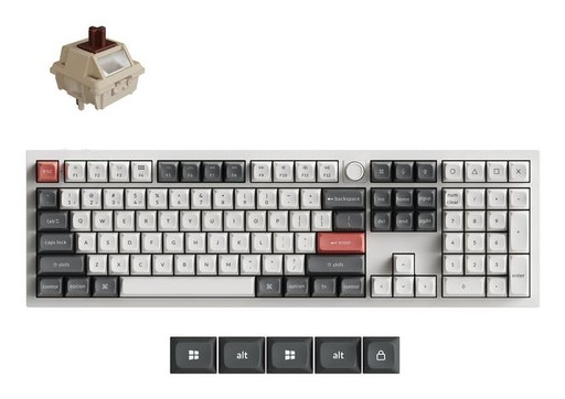 [Q6U-P3] KEYBOARD WRL Q6 ULTRA/WHITE Q6U-P3 KEYCHRON