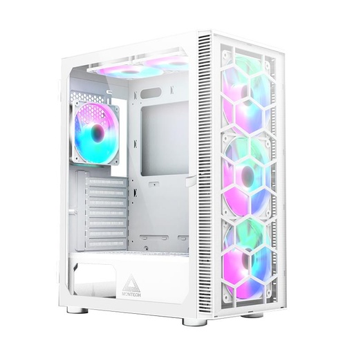 [X3GLASS(W)] MONTECH X3 Glass MidiTower Case product features Transparent panel Not included ATX MicroATX MiniITX Colour White X3GLAS