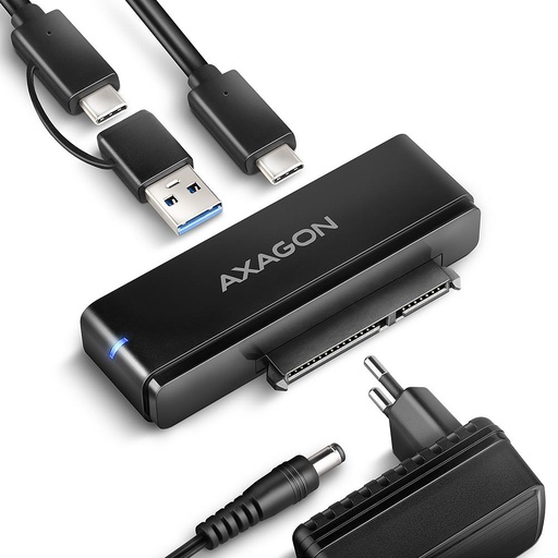 [ADSA-FPX] SSD ACC ADAPTER USB-C/SATA 6G/10GBPS 0.6M ADSA-FPX AXAGON