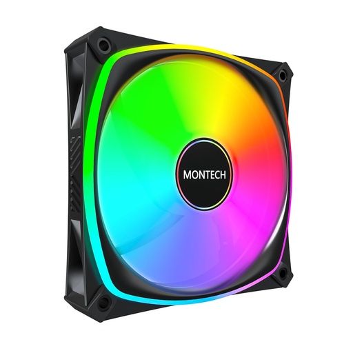 [AX120 PRO BLACK 3 IN 1] CASE FAN 120MM/AX120 PRO BLACK 3 IN 1 MONTECH