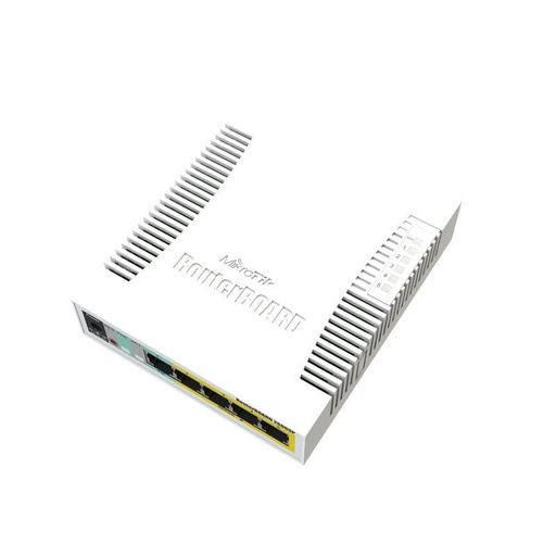 [CSS106-1G-4P-1S] MIKROTIK CSS106-1G-4P-1S 5x10Base-T / 100Base-TX / 1000Base-T 1xSFP CSS106-1G-4P-1S