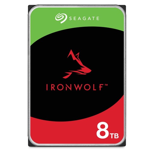 [ST8000VN004] SEAGATE IronWolf 8TB SATA 3.0 256 MB 7200 rpm Discs/Heads 5/10 3,5" ST8000VN004