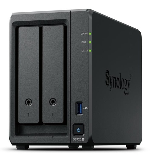 [DS725+] NAS STORAGE TOWER 2BAY/NO HDD DS725+ SYNOLOGY