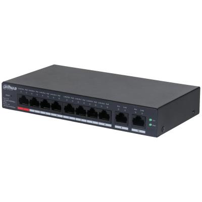 [DH-CS4010-8GT-110] DAHUA CS4010-8GT-110 Type L2 Desktop/pedestal 8x10Base-T / 100Base-TX / 1000Base-T PoE ports 8 DH-CS4010-8GT-110