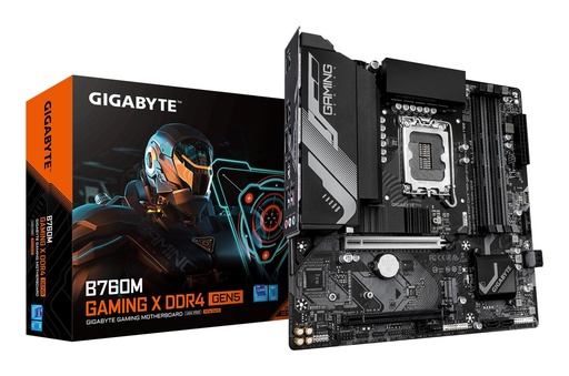 [B760M G X DDR4 GEN5] GIGABYTE GIGABYTE B760M GAMING X DDR4 GEN5 Intel B760 LGA 1700 micro ATX RAM DDR4-SDRAM 4xSlots 2xNumber of M.2 (M) slot