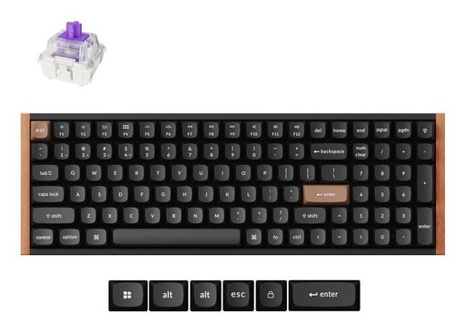 [K4H-F1] KEYBOARD WRL K4 HE SPECIAL ED/BLACK K4H-F1 KEYCHRON