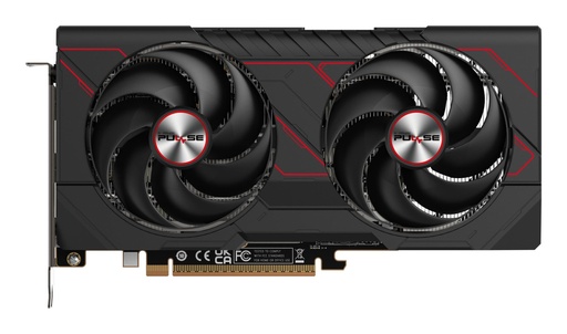 [11350-03-20G] SAPPHIRE AMD Radeon RX 9060 XT 16 GB GDDR6 128 bit PCIE 5.0 16x GPU 2700 MHz Dual Slot Fansink 2xHDMI 1xDisplayPort 1135