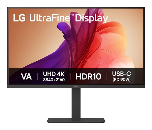 [32U720A-B] LG 31.5 " 3840 x 2160 pixels 4K Ultra HD Native aspect ratio 16:9 32U720A-B