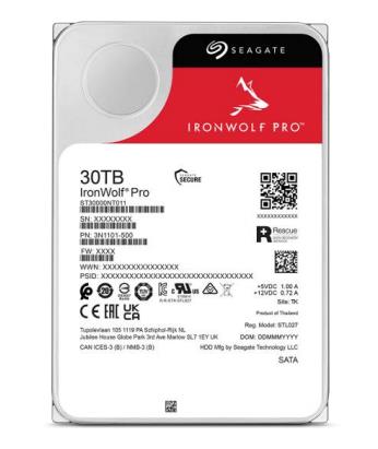 [ST30000NT011] SEAGATE IronWolf Pro 30TB 512 MB 7200 rpm 3,5" ST30000NT011