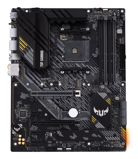 [TUFGAMINGB550-PLUS] ASUS AMD B550 SAM4 ATX 3xPCI-Express 3.0 1x 1xPCI-Express 3.0 16x 2xM.2 1xPCI-Express 4.0 16x Memory DDR4 Memory slots 4
