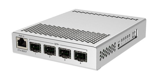 [CRS305-1G-4S+IN] MIKROTIK PoE ports 1 CRS305-1G-4S+IN