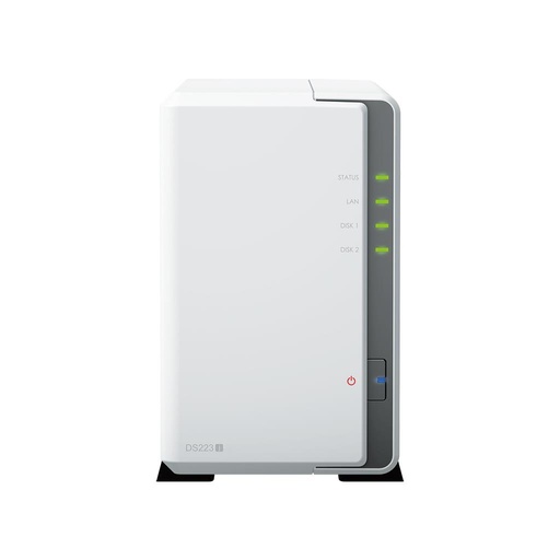 [DS223J] NAS STORAGE TOWER 2BAY/NO HDD USB3 DS223J SYNOLOGY