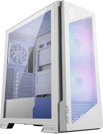 [MPG VELOX 300R AIRFLOW PZ WHITE] MSI ATX/micro ATX/Mini-ITX/EATX White Midi Tower PC VELOX300RAIRFLOWPZWH