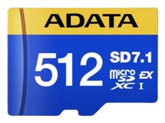 [UD512GEX3L1-C] MEMORY MICRO SDXC 512GB SD7.1/UD512GEX3L1-C ADATA