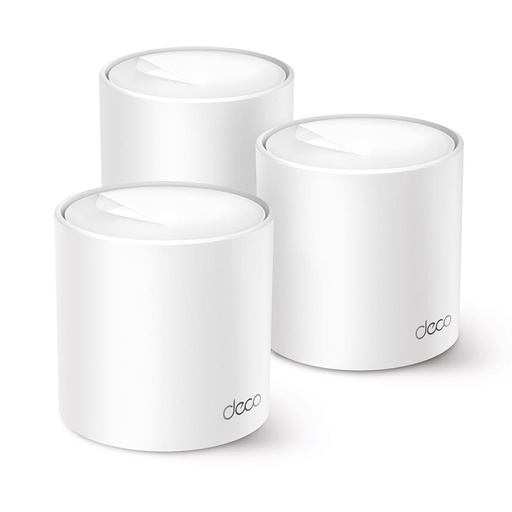 [DECOX10(3-PACK)] TP-LINK Wireless Router 1500 Mbps Mesh Wi-Fi 6 1x10/100/1000M 1x2.5GbE DHCP DECOX10(3-PACK)