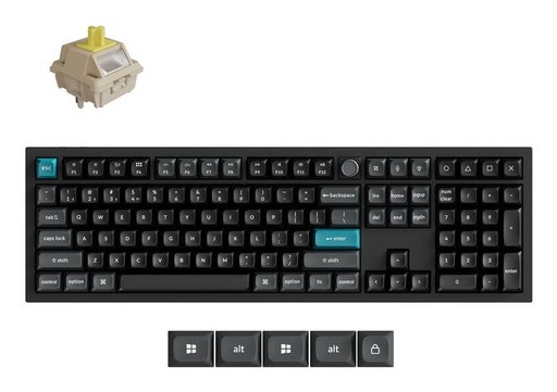 [Q6U-M4] KEYBOARD WRL Q6 ULTRA/BLACK Q6U-M4 KEYCHRON