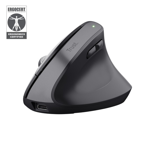 [25146] MOUSE USB OPTICAL WRL BAYO+/ERGONOMIC BLK 25146 TRUST