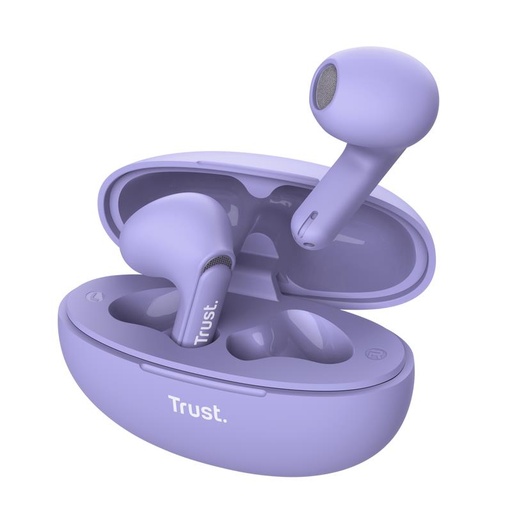[25299] HEADSET EARPHONES YAVI BT ENC/PURPLE 25299 TRUST