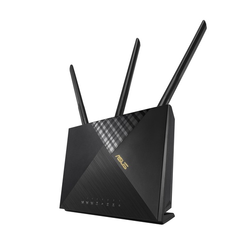 [4G-AX56] ASUS Wireless Router 1800 Mbps Wi-Fi 5 Wi-Fi 6 1 WAN 4x10/100/1000M Number of antennas 4 4G-AX56