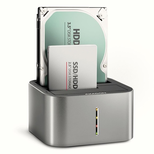 [ADSA-DC] SSD ACC DOCK STATION USB-C/2.5"/3.5" SATA ADSA-DC AXAGON