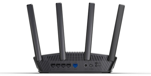 [90IG0AE0-MO9C00] ASUS RT-BE59 BE5000 Wi-Fi 7 (802.11be) Data speed 5000 Mbit/s Ethernet WAN Yes WAN connection type RJ-45 Ethernet LAN Ye