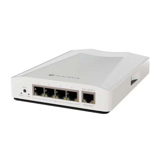[CRS304-4XG-IN] MIKROTIK 1x10Base-T / 100Base-TX / 1000Base-T 4x10GbE PoE ports 1 CRS304-4XG-IN