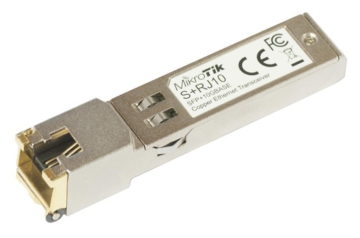 [S+RJ10] NET MODULE 10GBE RJ45 SFP+/S+RJ10 MIKROTIK