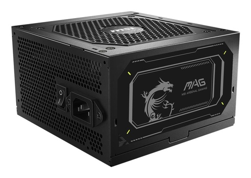 [MAG A750GL PCIE5 II] MSI MAG A750GL PCIE5 II 750 Watts Efficiency 80 PLUS GOLD PFC Active MAGA750GLPCIE5II