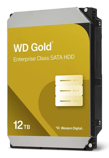 [WD122KRYZ] WESTERN DIGITAL Gold 12TB SATA 3.0 256 MB 7200 rpm 3,5" WD122KRYZ