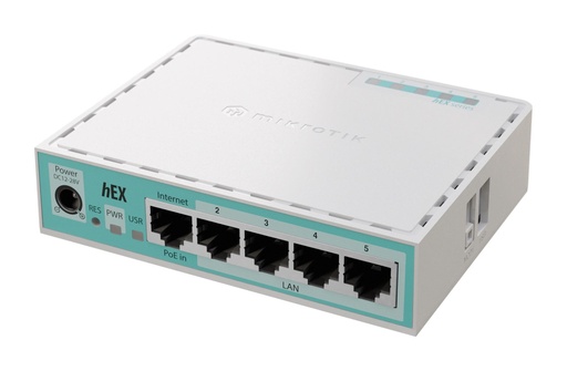 [E50UG] NET ROUTER 10/100/1000M 5P HEX/E50UG MIKROTIK