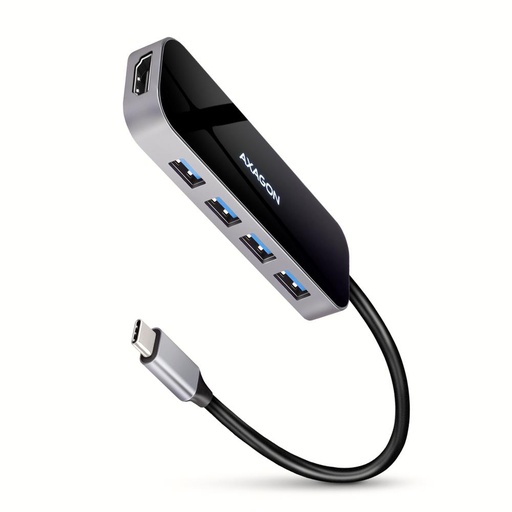 [HMC-6H4A] I/O HUB USB-C 6IN1/0.2M HMC-6H4A AXAGON