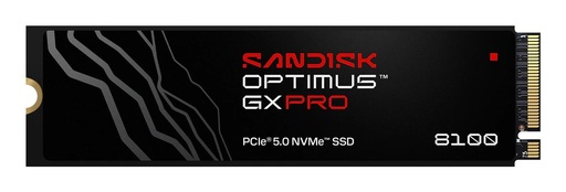 [SDSP82200TAN-000E0] SANDISK 1200xTBW rating MTBF 1750000 h Read speed 14900 MB/s Write speed 14000 MB/s NVMe Yes PCI Express 5.0 M.2 2000 GB