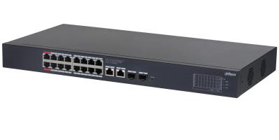 [CS4220-16GT-240] DAHUA Desktop/pedestal Rack 16x10Base-T / 100Base-TX / 1000Base-T 2xSFP PoE ports 16 CS4220-16GT-240